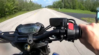 GSXS 1000 FLASHED AND DECATTED TOP SPEED RUN