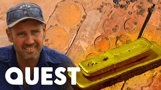$20k Dirt From Old Gold Processing Plant Makes $180,000! | Aussie Gold Hunters