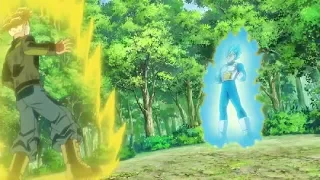 TRUNKS DU FUTURE VS VEGETA SSJ BLUE VF ! DBS