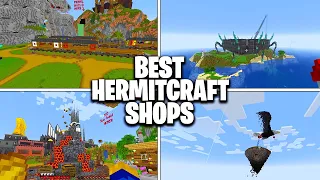 Top 5 Hermitcraft Season 8 Shops! (BEST Hermitcraft Shops)