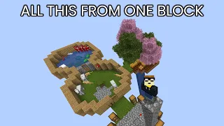 The Start of an EMPIRE | Oneblock Skyblock Ep. 1