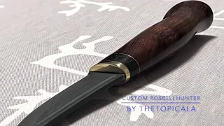 Desert Ironwood handle / Roselli Hunter @thetopicala