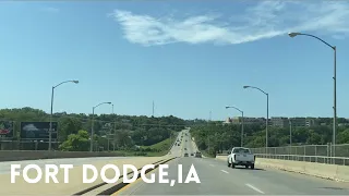 Driving through Fort Dodge, Iowa