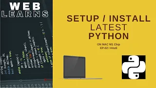 How to install latest Python3 version in M1 chip macos | Python Tutorial