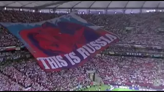 Euro 2012: Poland-Russia. The National Anthem of Russia / Polska-Rosja. Hymn Rosji