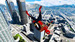 GTA 5 Epic Ragdolls Spiderman Building Fails Compilation With CALL SPIDEY Episode 05 (funny moments)