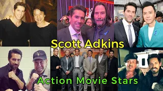 Scott Adkins with Action Movie Stars