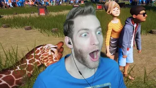 THE WORST ZOO EVER!!! Reacting to "I Built an Unethical Zoo Where Nobody Is Safe"