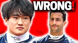 Yuki Tsunoda BREAKS SILENCE On Ricciardo's F1 Return!