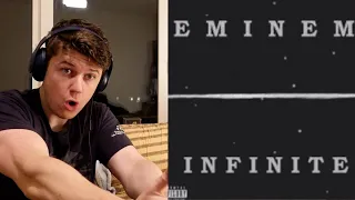 FIRST TIME LISTENING EMINEM - INFINITE!! EMINEMS FIRST EVER SONG!!