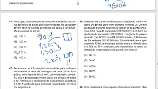 Correção de prova vunesp guararapes Eng civil