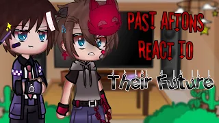 //✨Past Aftons react to their future✨// [FNAF] Gacha Club ||MY AU||