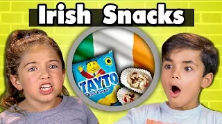 KIDS EAT IRISH SNACKS | Kids Vs. Food