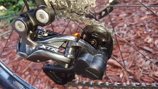 Shimano XTR Di2 Demonstration with Road Di2 Shifters