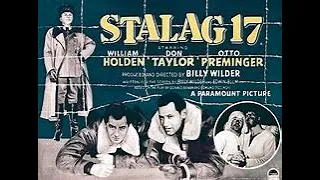 Stalag 17 1953 William Holden, Robert Strauss, and Otto Preminger