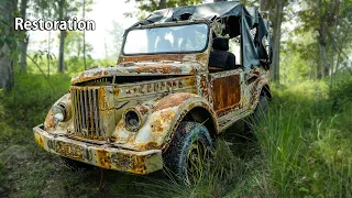 Vintage Soviet Gaz-69 Restoration - Engine Start and Dashboard Working - Part 4