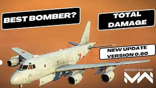 All bomber total damage test - Modern warships new update 0.80