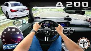 2023 Mercedes A200 1.3 T (177 KM) | V-MAX, 0-100, 100-200 km/h. Próba autostradowa. AUTOBAHN.