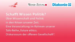 Wiener Zeitung Event, Livestream: Schafft Wissen Politik?