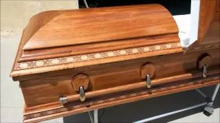 Florence Solid Poplar: Wood Caskets - Same Day Caskets