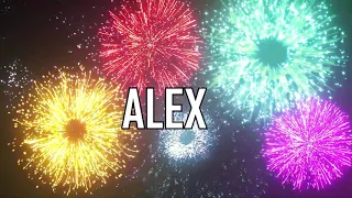 JOYEUX ANNIVERSAIRE ALEX !