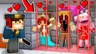 NAJSTRASZNIEJSZE WIĘZIENIE DLA DZIEWCZYN ALEX.EXE, PEPPA.EXE, LUMI.EXE W MINECRAFT?! GPLAY & LUMI