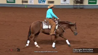 Dan Huss and Ms Dreamy at the AQHA World Show