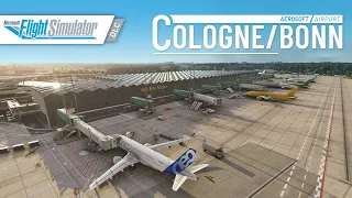 Aerosoft Airport Cologne/Bonn - MSFS DLC | Official Trailer | Aerosoft