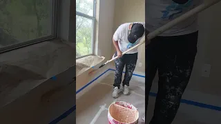 Rolling Paint Around Windows with Precision