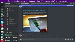 CircuitPython Weekly Meeting for January 24th, 2022 #adafruit @circuitpython #circuitpython