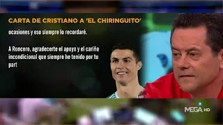 LA CARTA de Cristiano DEDICADA a 'El Chiringuito': "Tenéis algo especial"