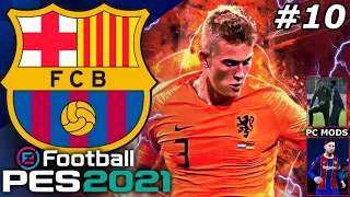 PES 2021 Barcelona Master League EP10 - SIGNING OUR NEW SUPERSTAR CB!✅