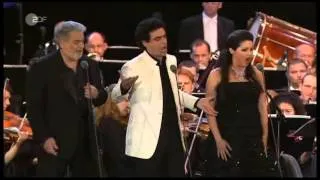 Wien, Wien, nur du allein (Sieczynski) - Netrebko, Domingo, Villazón