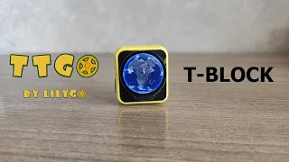 TTGO T-Block  - платформа для разработки на ESP32 с круглым дисплеем (GC9A01)