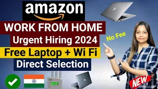 Amazon Work from Home Jobs 2024 | 12th Pass Jobs | Amazon Recruitment 2024 | Amazon Jobs 2024