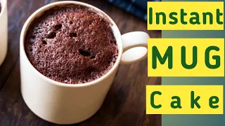 2 Min Mug Cake Recipe - Super Soft & Rich Eggless Microwave Cakes  #lifeflavours