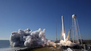 Northrop Grumman Antares and Cygnus Launch to the International Space Station