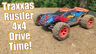 Speed Runs & Dirt Jumps! Traxxas Rustler 4x4 VXL Full Upgrade Project Truck Part 5 | RC Driver