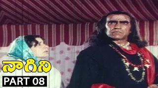 Naagini Movie Part 08/11 || Naagini Telugu Movie || Rishi Kapoor, Sridevi
