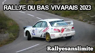 Rallye du Bas Vivarais 2023 • Mistakes/Show • Rallyesanslimite