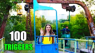 ASMR 100 TRIGGERS in 7 minutes on the BEACH Island | АСМР 100 ТРИГГЕРОВ за 7 минут на ПЛЯЖЕ