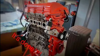 2zz engine assembly project mr2 spyder