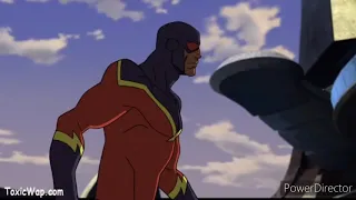 Speed demon vs hulk in speed force /avengers