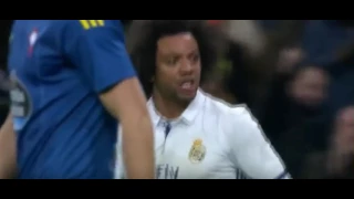 Marcelo Goal - Real Madrid vs Celta Vigo 1-2 Copa del Rey 18/01/2017