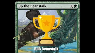 MTG Legacy: I WON the Legacy Challenge! BUG Beanstalk gameplay review