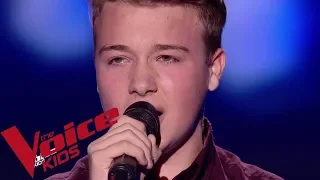 Slimane - Je serai là | Enzo | The Voice Kids France 2018 | Blind Audition