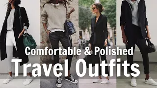 AIRPORT TRAVEL OUTFITS * Comfortable Polished *