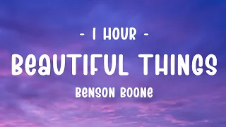 [1 HOUR - Lyrics] Benson Boone - Beautiful Things