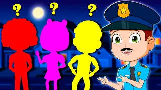Tickle Policeman Song 👮‍♂️🚓🚨 | + More Best Kids Songs And Nursery Rhymes by Lights Kids 2D