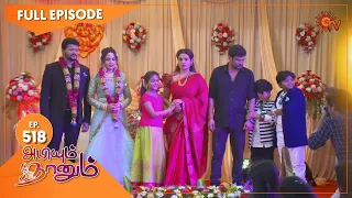 Abiyum Naanum - Ep 518 | 27 June 2022 | Tamil Serial | Sun TV